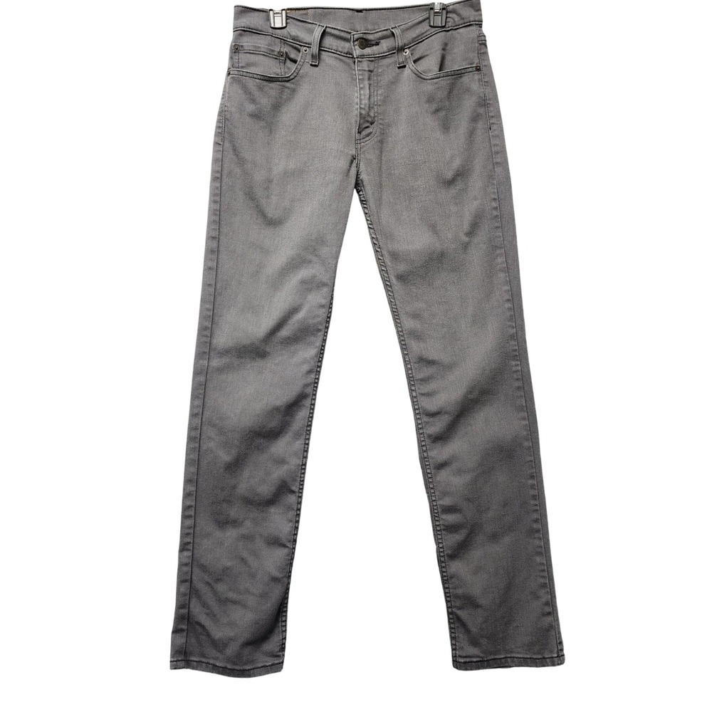 Levi's 511 Slim Fit Jeans Mens 32x32‎ (Fits 31x32) Gray Stretch Grunge Skater